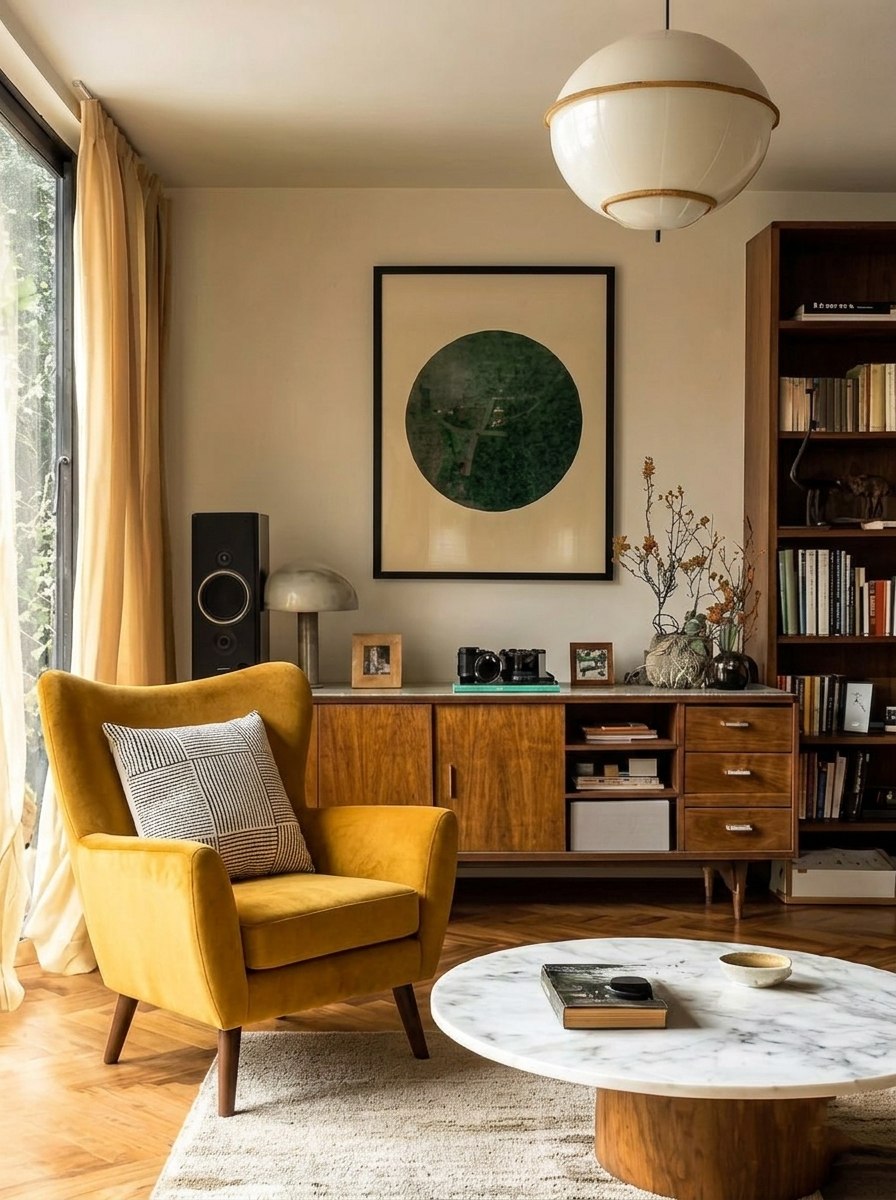 Жёлтое кресло