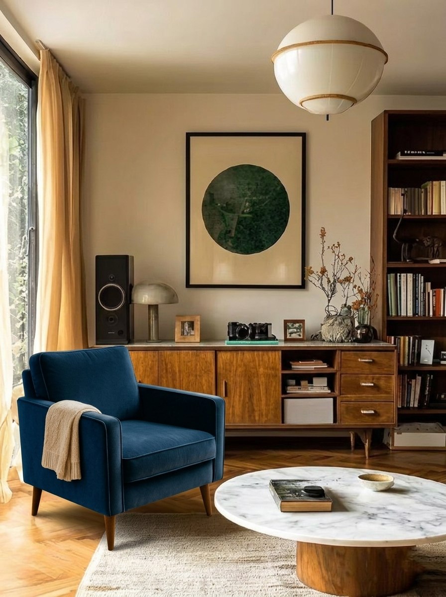 Синее кресло